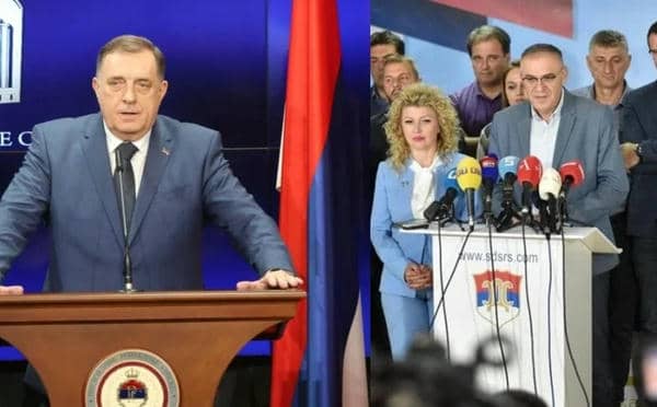 Dodik isfrustrirano uperio prst u Milićevića: “Rušio bi RS da srušiš mene”