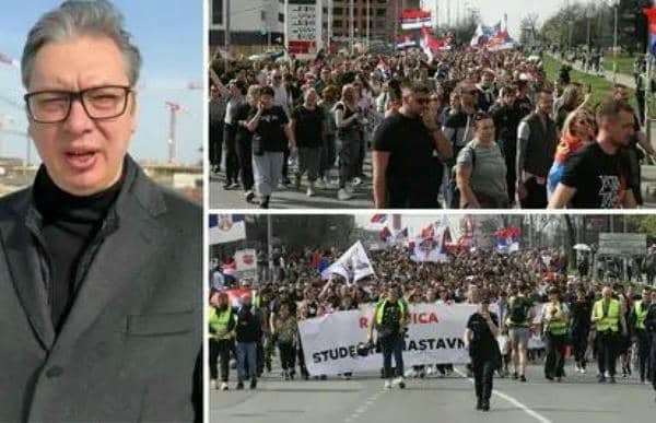 VUČIĆ ZAPRIJETIO DEMONSTRANTIMA: “Istraga će se završiti u roku od 48 sati, a svi odgovorni će odgovarati…”